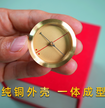 New 2026 Model 3.6cm Pure Copper Real Agate Tianchi High-Precision Strong Magnet Professional Compass Tianchi