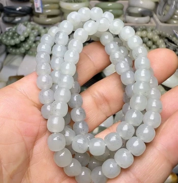 Hetian Jade Seed Material 6/7mm 60g