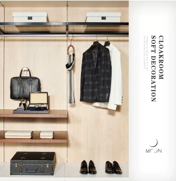 MOON Model Room Walk-in Closet Men's Suit Jacket Display Props Showroom Soft Decor Ornaments