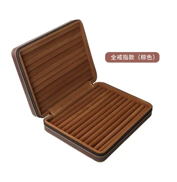 Cross-Border Hot Seller Portable Pendant Ring Large-Capacity Jewelry Bag Portable Gemstone Storage Case