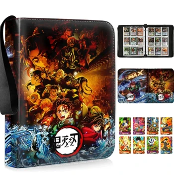 Demon Slayer Card Book Infinity Castle Battle Arc Card Collection Book Nine-Grid Merchandise Card Collection Book Card Album