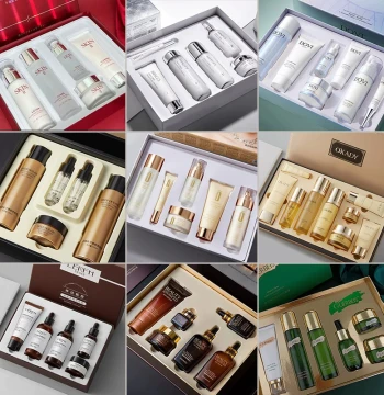 Women's Model Room Bathroom Vanity Skincare Set Empty Bottles Decorative Props for Live Streaming Bathroom Cosmetic Display Pieces