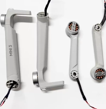 Compatible with DJI Mini 3 Drone Shell with Motor Arms Front/Rear Pivot Light Cover Original Repair Parts