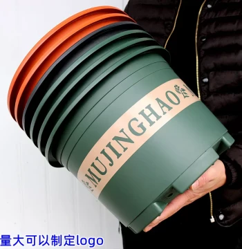 New Thickened Gen-II Short & Stout Gallon Pots - Plastic Resin Planters for Pothos, Roses & Succulents (Balcony/Home Use)