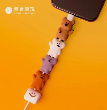Xinghui Trendy Toys DINOTAENG-QUOKKA/BOBO Data Cable Protector Anti-Break Charging Line Cover