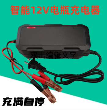 12V 20Ah Battery Charger for Electric Vehicles - Smart Universal Lead-Acid Battery Repair Charger