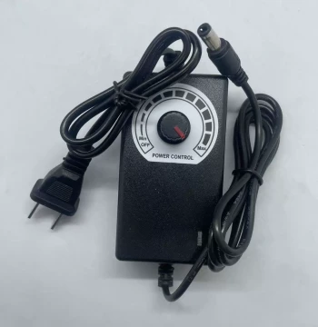 3-12V 2A Adjustable Power Adapter for Temperature and Dimming Control; LED Fan, Water Pump, Blower Speed Controller 3-12V 1A