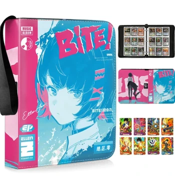 High-Aesthetic Zenless Zone Zero Card Binder Game Merchandise Card Storage Album Flash Soul Loose-Leaf 9-Grid Collection Card Holder