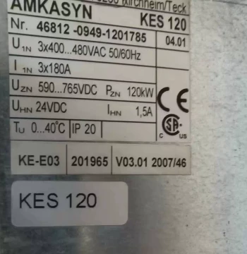 Negotiable Price: AMK Servo Drive KES 120, Original In Stock D-73230, Negotiable KES120