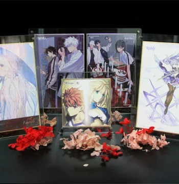 [Unmovable] Full Transparent Acrylic Frame Dedicated to Colored Paper Gu Mei Display Storage Customizable Multiple Sizes