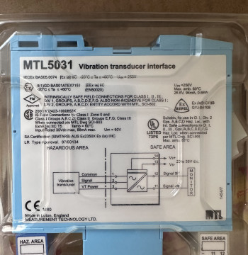 MTL Safety Barrier MTL5031 Vibration Displacement Safety Barrier Brand New Original In Stock