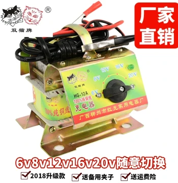 Double Cat Brand Adjustable Battery Charger 6V 8V 12V 16V 20V Variable DC Experimental Power Supply Transformer
