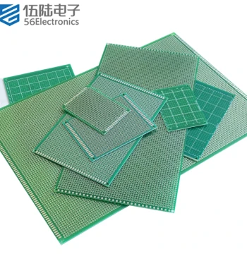 Multi-Hole Single-Sided Fiberglass Tin-Sprayed Green Oil PCB Experimental Perfboard Soldering 3*7 7*9 5*7 8*12 9*15CM