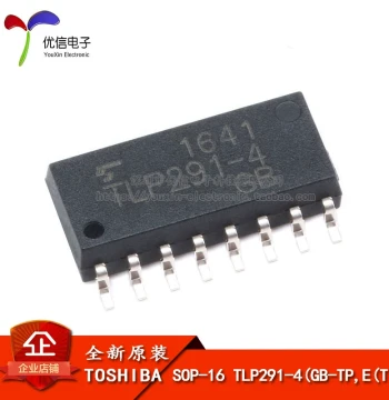 Original Authentic Surface-Mount TLP291-4(GB-TP,E(T SOP-16 Optocoupler Chip