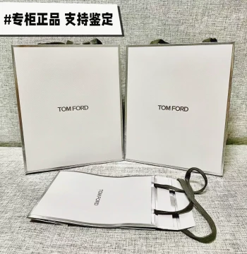 Authentic Counter TF Lipstick Bag, Tom Ford Perfume Paper Bag, Eyeshadow Blush Foundation Empty Gift Box Packaging Handbag