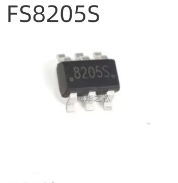 Crystal Oscillator Capacitor Resistor Inductor Kit FS8205S Marking 8205S Lithium Battery Protection Chip SOT23-6