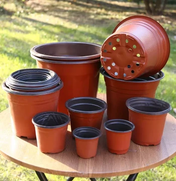Two-Color Soft Pot Disposable Seedling Tray Home Succulent Nursery Cup Planting Pot Simple Strawberry Flower Pot