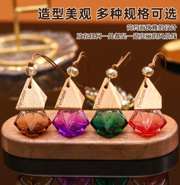 Car Hanging Rope Perfume Bottle Transparent Various Specifications Perfume Bottle Creative Fragrance Glass Dispenser Bottle