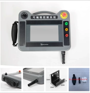 Custom 7-inch Handheld Plastic HMI Mounting Box for Weinview and XINJE Touch Screens with Cutout