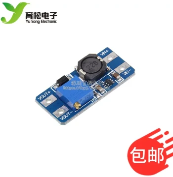 MT3608 DC-DC Boost Module 2A Boost Board Input Voltage 2-24V Boost to 5/9/12/-28V Adjustable