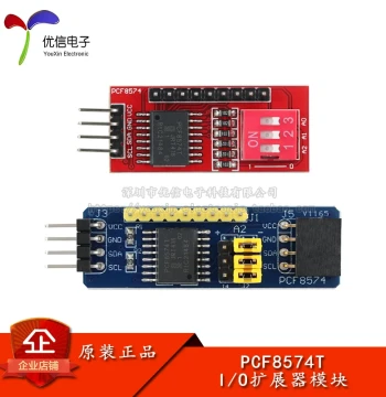 PCF8574T Module Microcontroller I/O Expander Board I2C Interface Red Board/Blue Board