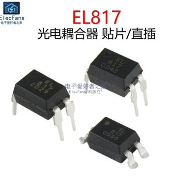 Through-Hole EL817C/PC817C and Surface-Mount EL817S Single-Channel Optocoupler: Photoelectric Isolator Coupler Chip IC