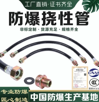 BNG Explosion-Proof Flexible Conduit Connection Hose 1/2"/3/4" DN20 Wire Conduit Custom Junction Tube Steel Wire Hose