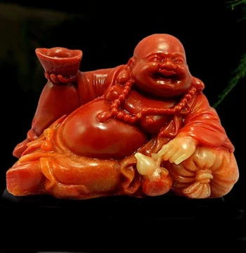 Strange Stone Imitation Shoushan Stone Ornament, Ingot Buddha Craft, Jade Material for Office and Home Decor, Jewelry and Jade Carvings