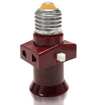 E27 Screw Base Lamp Holder with Switch Splitter Socket Converter with Outlet E27 Bulb LED Lamp Lantern New Style
