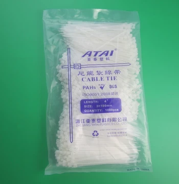 Factory Direct Yatai Plastic 3*100mm Cable Ties, Self-Locking Nylon Zip Ties, Wire Bundles, Invoice Available