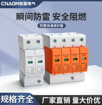Surge Protector Lightning Arrester Level 2 Household Surge Protection Device Three-Phase Power Module 1P 2P 3P 4P