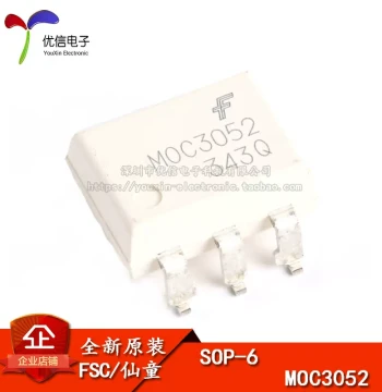 Original Authentic SMD MOC3052SR2M SOP-6 Triac and SCR Output Optocoupler Chip