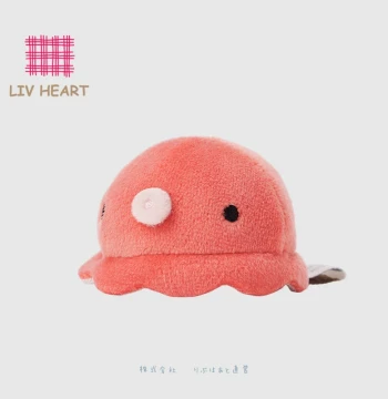 [Magnetic Refrigerator Sticker] LIVHEART Cute Octopus Plush Toy Doll Personalized Magnetic Sticker