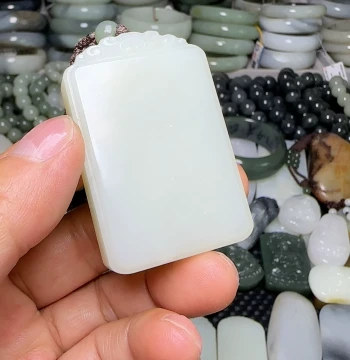 Hetian Jade Qiemo Material 69.3g