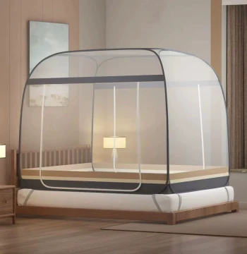 Mosquito Net Anti-Mosquito Foldable No Stand No Installation Ready to Use Single/Double Bed Home Dormitory Universal