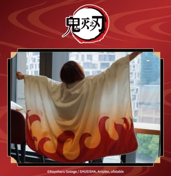 [Pre-sale ANIPLEX] Demon Slayer: Kyojuro Rengoku's Cape Blanket