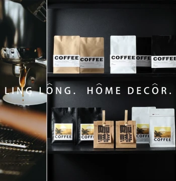 Coffee Bean Coffee Bag Theme Soft Furnishing Ornaments Matching Model Room Sideboard Sales Office Water Bar Area Decorative Combination