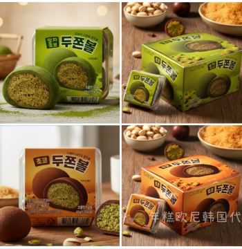 Korea Authentic Purchasing Agent Hot Dubai Chocolate Soft Cookie Convenience Store Same Style Gift
