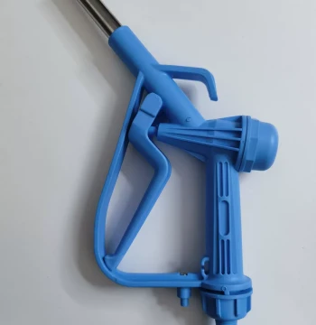 304 Stainless Steel Barrel with Plastic Gun Body, Corrosion-Resistant Manual Dispensing Gun for Diesel, Gasoline, Urea, and Chemicals