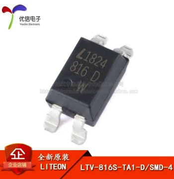 Original Authentic SMD LTV-816S-TA1-D SMD-4 Transistor Output Optocoupler Chip