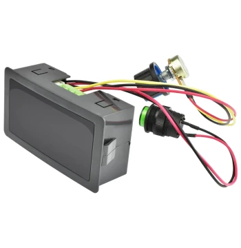 CCM5D Digital Display PWM Mini DC Gear Motor Speed Controller 12V 24V Stepless Speed Adjustment Switch