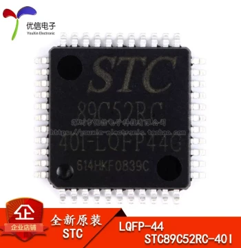 Original Authentic SMD STC89C52RC-40I LQFP-44 Microcontroller Chip
