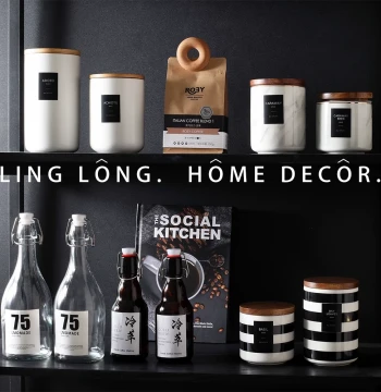 Ceramic Sealed Jar Storage Jar Model Room Kitchen Sideboard Sales Office Water Bar Coffee Theme Soft Furnishing Decor