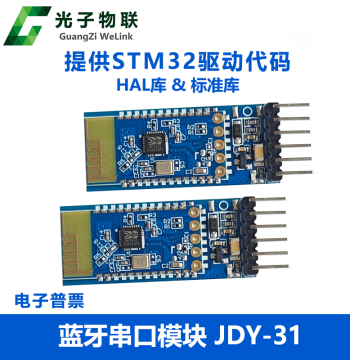 Bluetooth Serial Communication 3.0 Module SPP Transparent Transmission Compatible with HC-05/06 Slave JDY-31 STM32 Driver