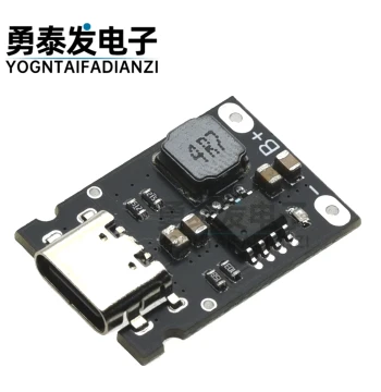 Single-Cell 3.2V LiFePO4 Battery Charging Module, 3.6V 2.4A High Current with Type-C Port
