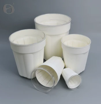 Active Retention Double-Pot Hydroponic Indoor/Outdoor Plastic Flower Pot, Breathable Root Control Pot with Air Column, Low-Maintenance Planter