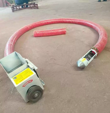 Household Small Grain Suction Machine: Flexible Hose Manganese Steel Shaftless Grain Loading Machine, Spiral Feeding Grain Extractor from Manufacturer