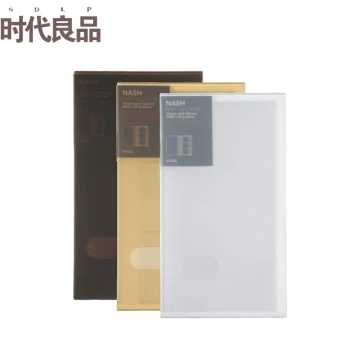 Minimalist Instant Photo Album, Business Card and Train Ticket Collector, 3-Inch Photo Album, Postcard Storage Book, Muji Style