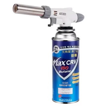 Cartridge Gas Torch Head, Stainless Steel Welding Torch, Pig Hair Burner, Igniter, Household Baking Blowtorch, Blow Lamp, Fire Gun