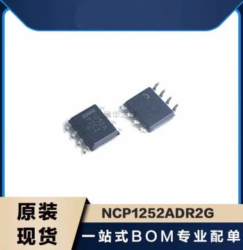 Brand New NCP1252ADR2G Component, Marked 1252A, SOP8 Package, Controller Power Chip
